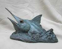 Release Sculpture with Base -- Wildlife Art by Cary Savage Ingram