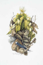click to enlarge Blue Blood -- Wildlife Art by Cary Savage-Ingram